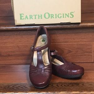 Mary jane T strap shoes